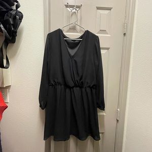 Express black dress